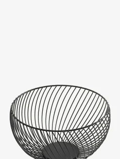 New Next Moderna Wire Fruit Bowl Black
