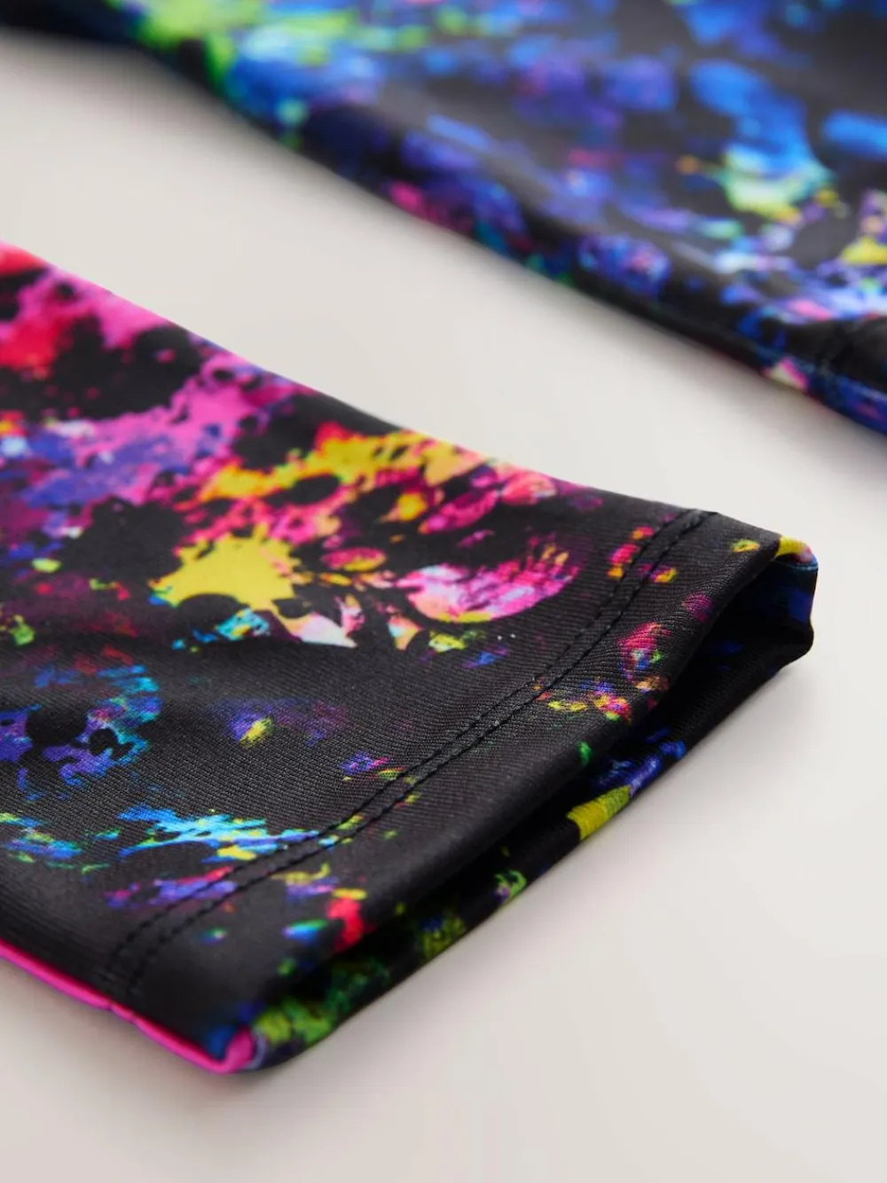 Sale Next Black Multi Splat Sport Leggings (3-16yrs)