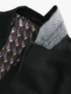 New Next Muscle Fit Motionflex Stretch Suit Jacket Black