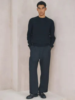 Clearance Next N. Premium Cotton Rich Relaxed Fit Mid Weight Knitted Sweatshirt Black