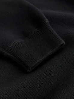 Clearance Next N. Premium Cotton Rich Relaxed Fit Mid Weight Knitted Sweatshirt Black