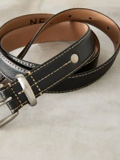 Next N. Premium Made In Italy Mid Width Belt^Women Belts