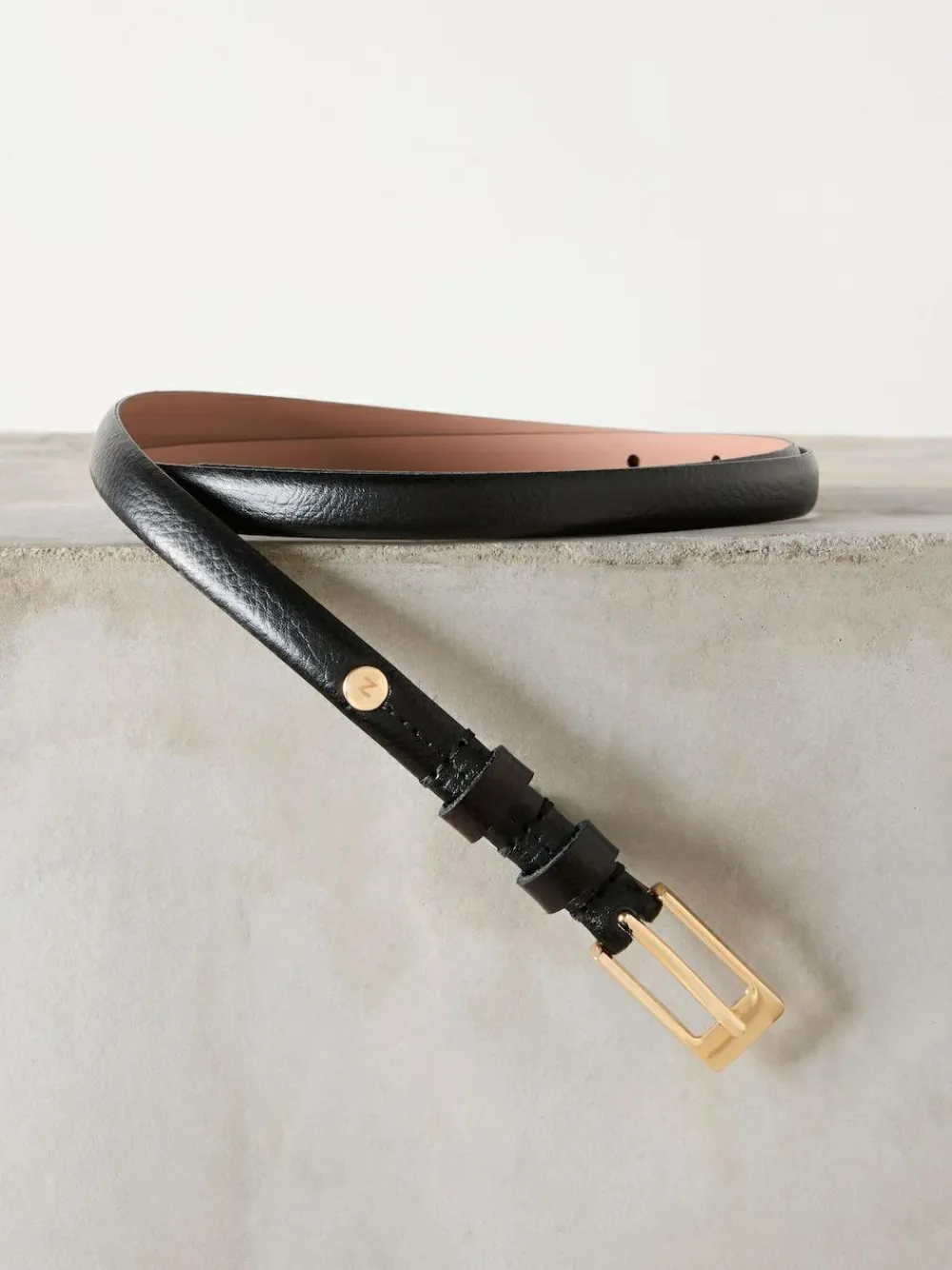Next N. Premium Skinny Made In Italy Leather Belt^Women Belts