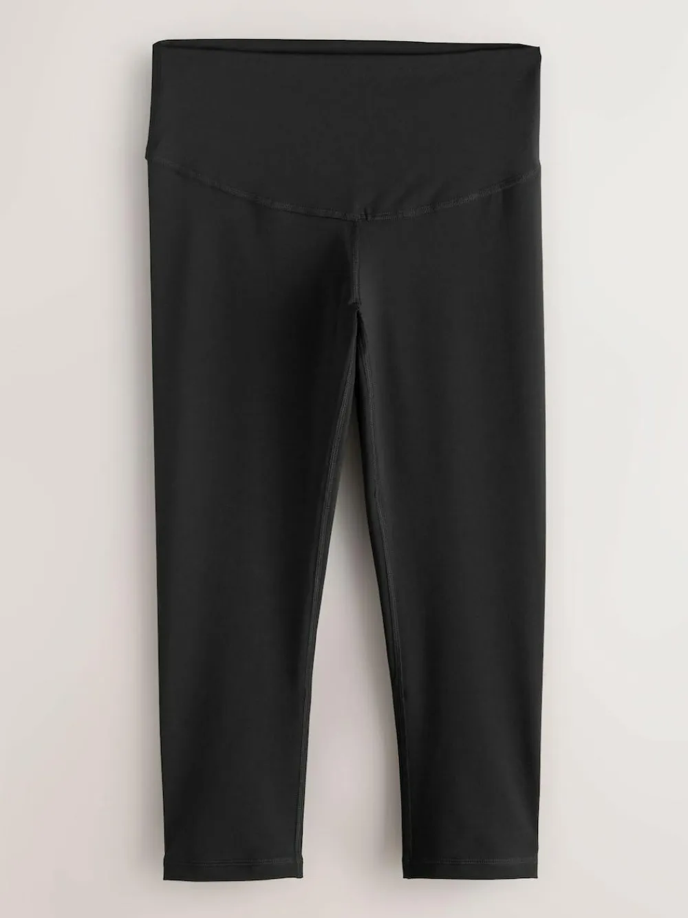 Discount Next Black Active Sports Tummy Control High Waisted Dry Tech Mid Length Sculpting Leggings