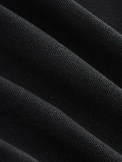 Best Next N.Premium High Rise Culotte Jeans Black