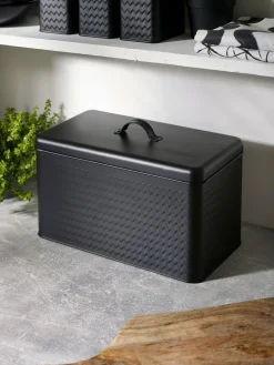 Hot Next Oakley Bread Bin Black