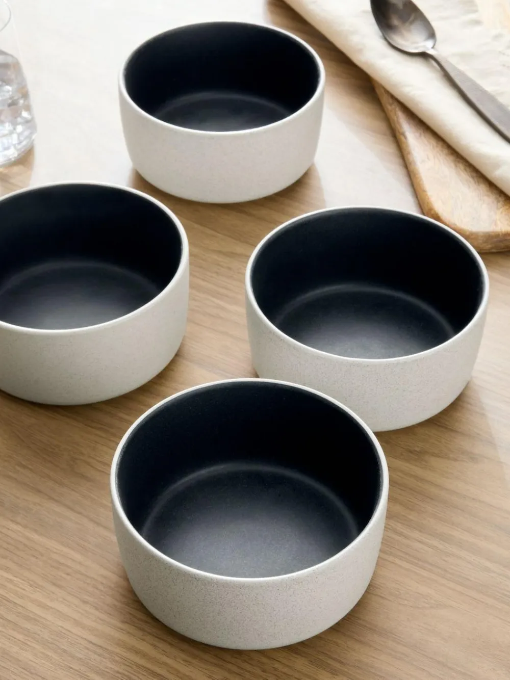Hot Next Black Otis Set of 4 Bowls