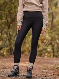 New Next Outdoor Fleece Lined Warm Handle Leggings Black