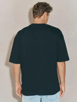 Hot Next Oversized Fit EDIT Heavyweight T-Shirt Black