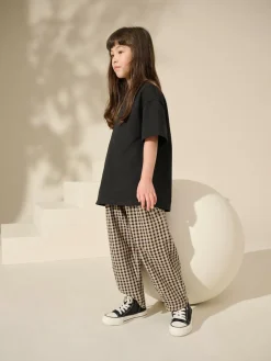 Online Next Oversized Heavyweight 100% Cotton T-Shirt (3-16yrs) Black