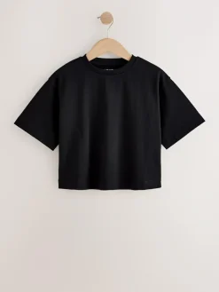 Next Oversized Heavyweight Boxy T-Shirt (3-16yrs)^ T-Shirts