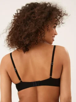 Next Black Pad Non Wire Lace Ultimate Comfort Bra