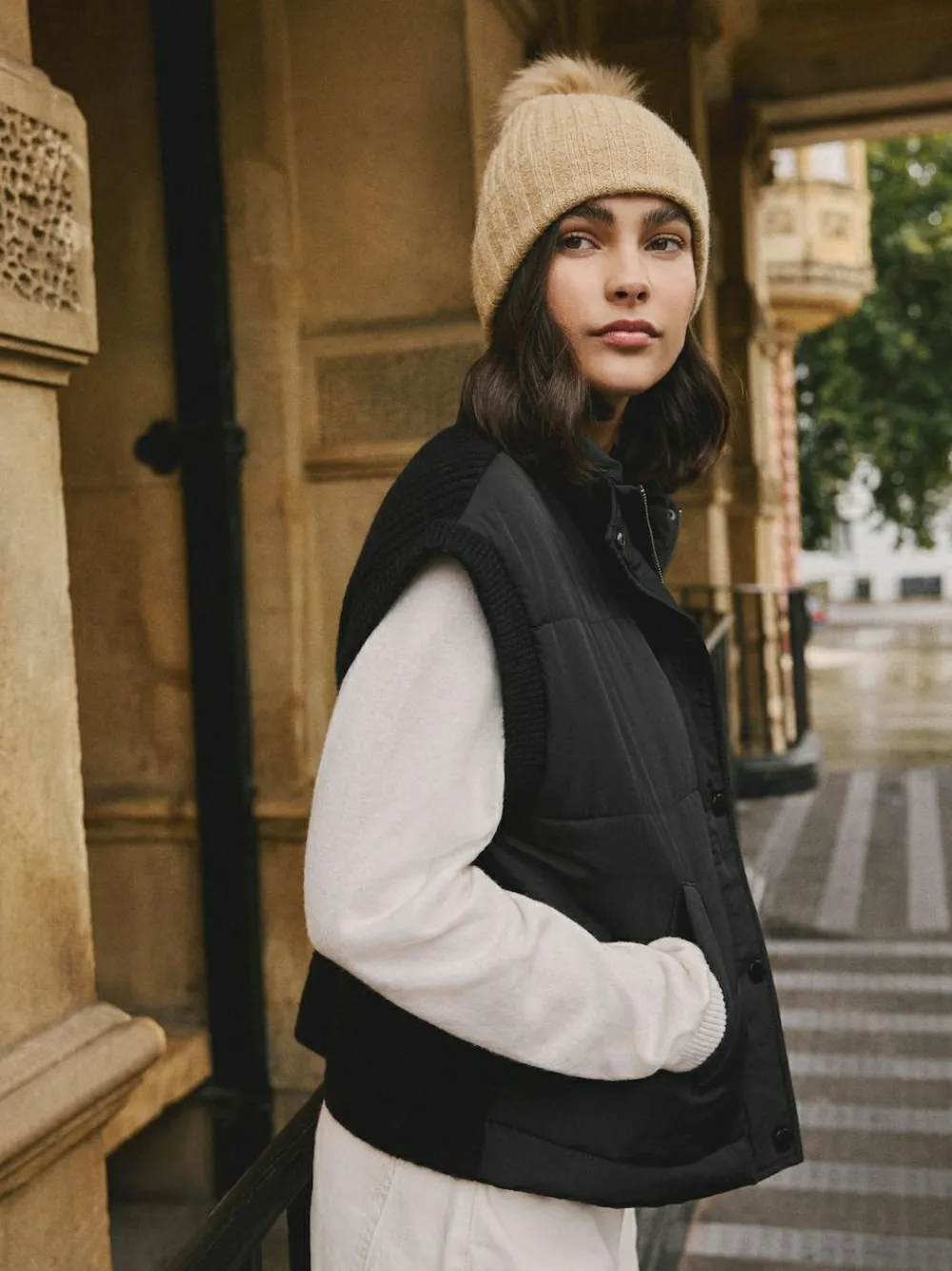 Best Next Black Padded Gilet