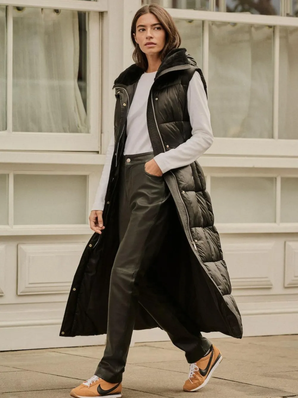 Next Black Padded Gilet^Women Coats & Jackets|Coats & Jackets