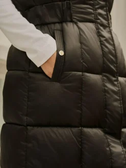 Next Black Padded Gilet^Women Coats & Jackets|Coats & Jackets