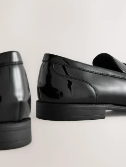 Next Black Patent Loafers^ Shoes