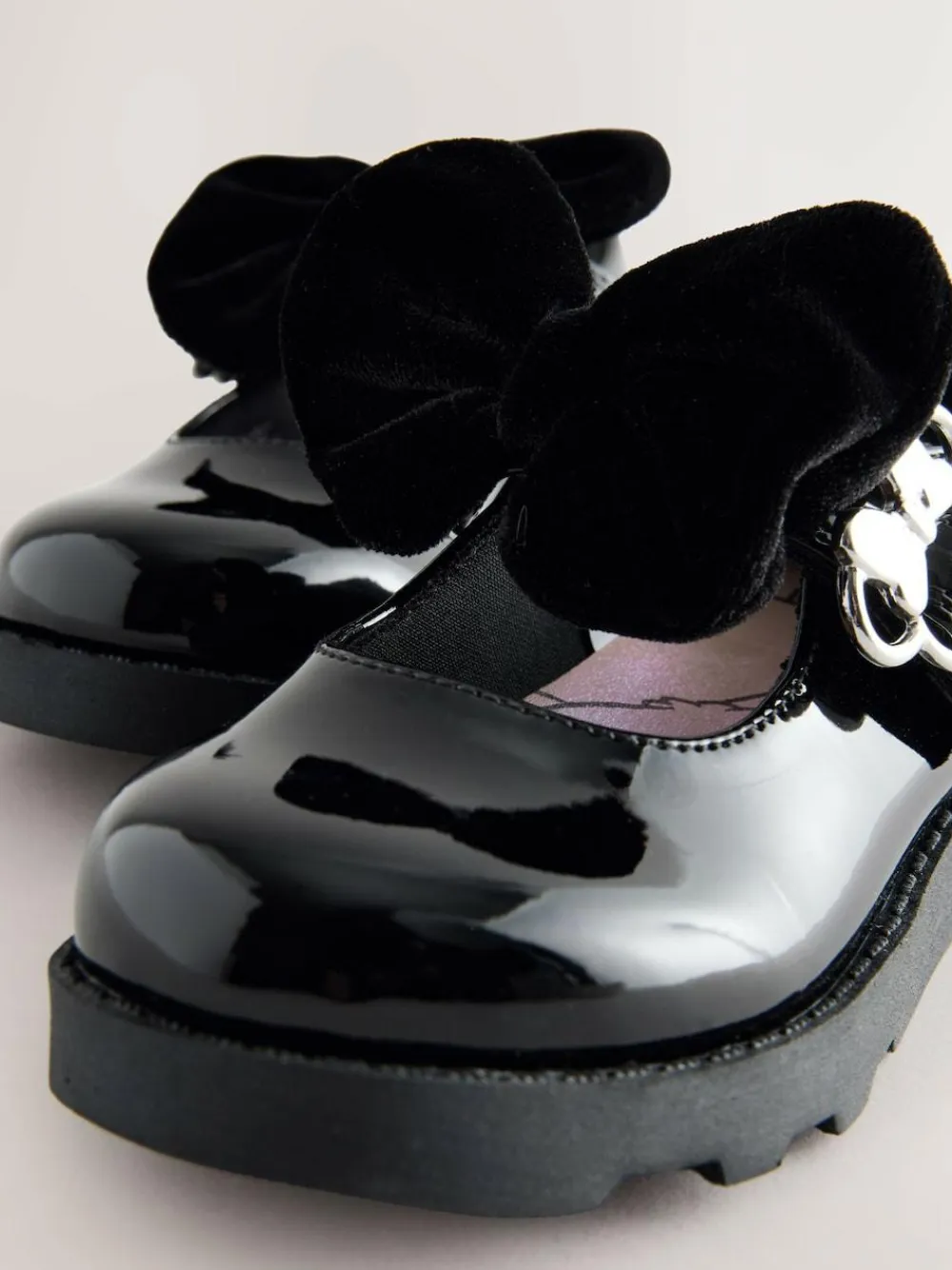 Next Black Patent Minnie Mouse Mary Jane School Shoes^ Shoes