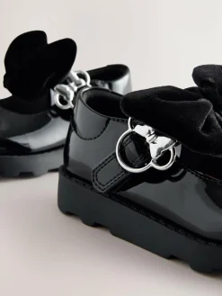 Next Black Patent Minnie Mouse Mary Jane School Shoes^ Shoes