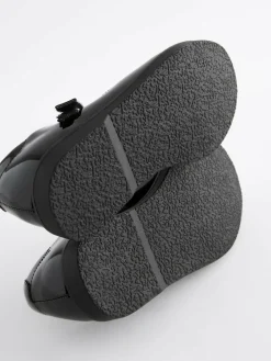 Next Black Patent School Mary Jane Crepe Sole Shoes