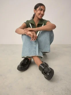 Next Standard/Wide Fit Chunky Loafers^Women Wide Fit & Extra Wide Fit|Flats