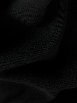 Discount Next Black Pinafore Layered Knitted Dress