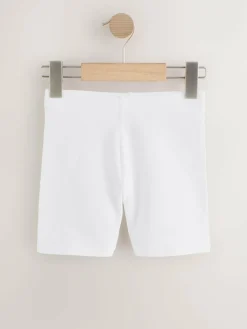 Online Next 5 Pack Cycle Shorts (3-16yrs) Black/ Pink/ Blue/ White/ Grey