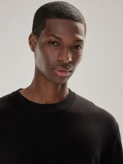 Next Plain Regular Fit Cotton Rich Crew Neck Jumper^ Nightwear|Knitwear