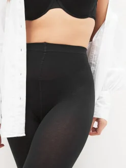 Outlet Next Thermal 100D Tights Black Plain