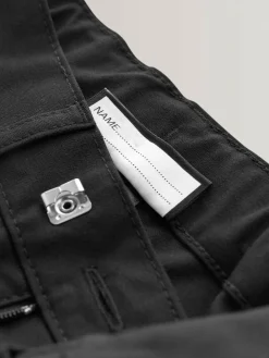 New Next Plus Waist School Formal Stretch Skinny Trousers (3-17yrs) Black