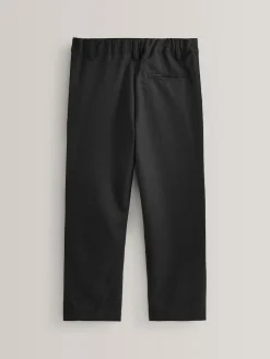 Next Plus Waist Straight Leg School Trousers (3-17yrs)^BOY Joggers|Tznius Pants