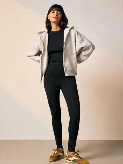 New Next Black Ponte Leggings 2 Pack