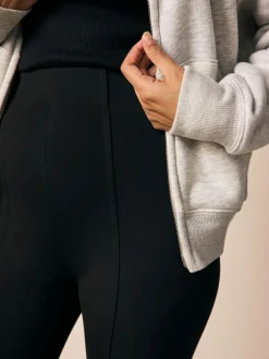 New Next Black Ponte Leggings 2 Pack