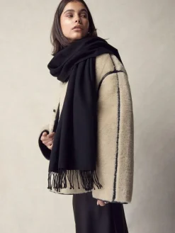 Next Premium Made in Italy Twill Midweight Shawl Scarf^Women Hats, Gloves & Scarves|Hats, Gloves & Scarves