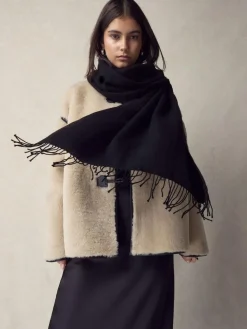 Next Premium Made in Italy Twill Midweight Shawl Scarf^Women Hats, Gloves & Scarves|Hats, Gloves & Scarves