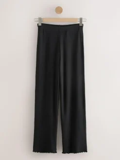 Discount Next Premium Thermal Maximum Warmth Merino Wool Trousers Black