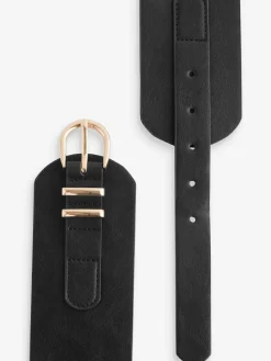 Next Black PU Corset Belt^Women Belts