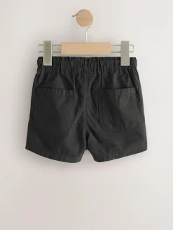 Next Black Pull On Shorts (3mths-7yrs)^BOY Shorts|Shorts