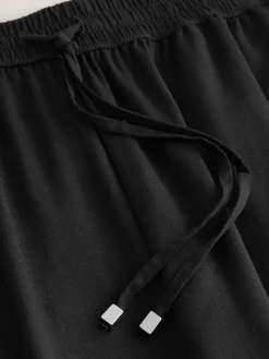 Next Pull On Tapered Trousers With Linen^Women Pants