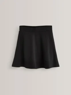 Sale Next Pull-On School Skort with Jersey Stretch (3-17yrs) Black