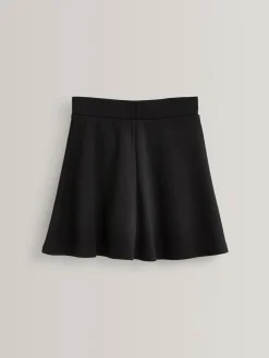 Sale Next Pull-On School Skort with Jersey Stretch (3-17yrs) Black