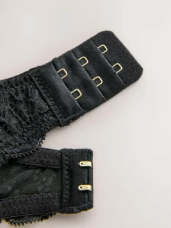 Next Black Push Up Pad Plunge A-D Wow Triple Boost Lace Multiway Bra^Women Bras