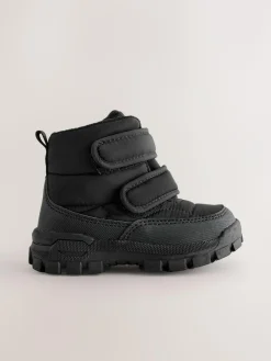 Sale Next Quilted Touch Fastening Boots Black