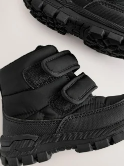 Sale Next Quilted Touch Fastening Boots Black