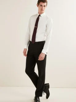 Online Next Regular Fit Essential Suit Trousers Black