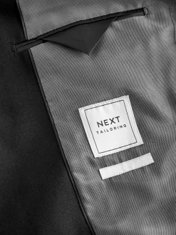 Next Regular Fit Essential Suit Jacket^ Black Suits|Suits & Tuxedos