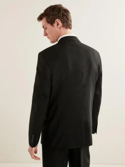 Next Regular Fit Essential Suit Jacket^ Black Suits|Suits & Tuxedos