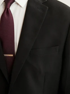 Next Regular Fit Essential Suit Jacket^ Black Suits|Suits & Tuxedos