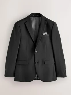 Next Regular Fit Essential Suit Jacket^ Black Suits|Suits & Tuxedos