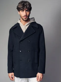 Next Regular Fit N.Premium Soft Touch Peacoat with Wool^ Coats & Jackets|Coats & Jackets