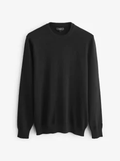 Next Regular Fit Pure Cotton Crew Jumper^ Knitwear|Knitwear